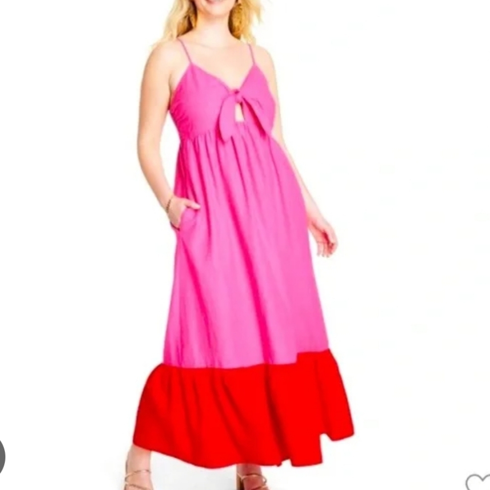 Tabitha Brown Target Women's Sleeveless Maxi Dress Size Small